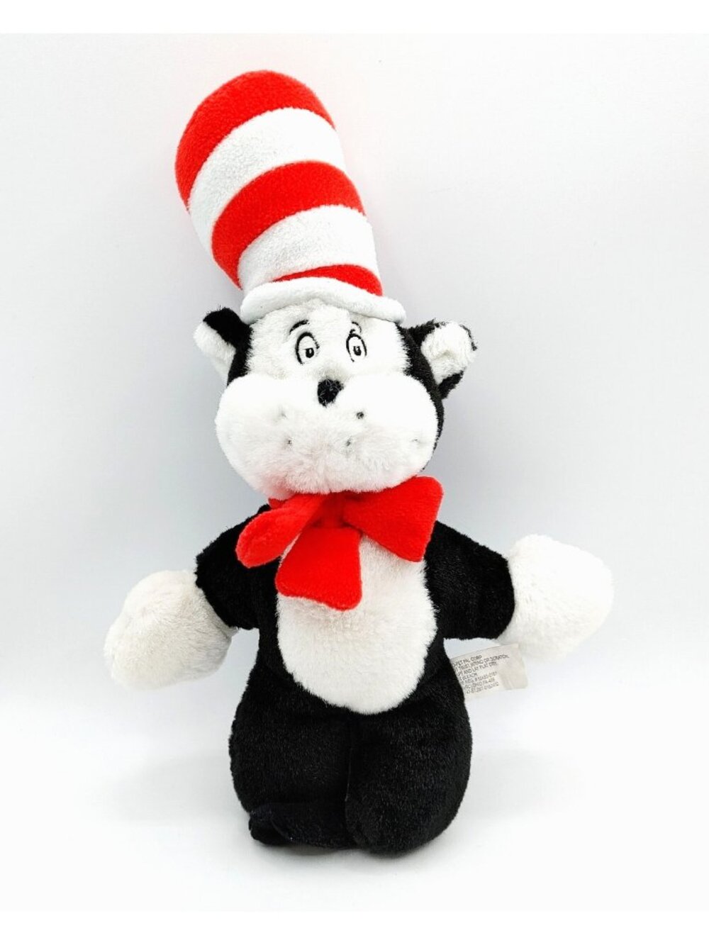 Dr. Seuss THE CAT IN THE HAT Plush Official Movie Merchandise 2003 Squeak Toy